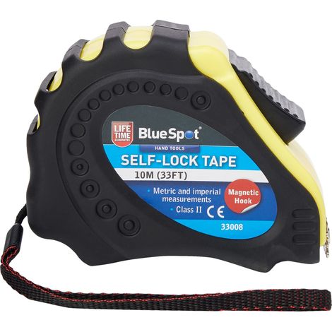 Bluespot Tools Magnetic Pocket Tape 10M/33Ft (1/5)