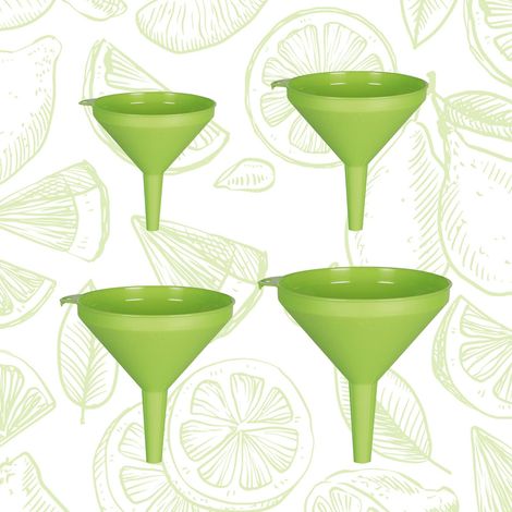 COSMOPLAST 4 Imbuti cucina diametro cm 8 12 16 18 100 Made in Italy Verde (1/3)