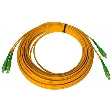 LSFH Dca SC/APC Cordon double patch FO pré-connectorisé 40m