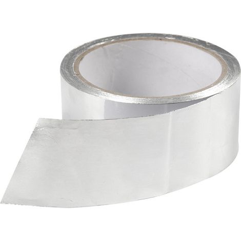 Ruban adhésif aluminium 50 mm (ép. 40) x L. 10 mètres " Spécial ventilation mécanique" - D-Work (1/2)