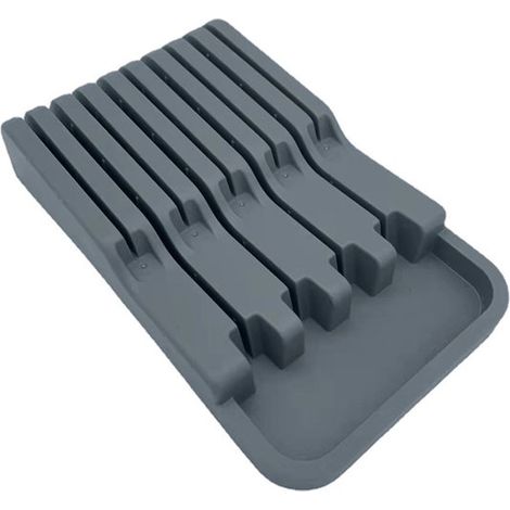 Organizzatore per cassetti portacoltelli, divisorio per coltelli da cassetto della cucina, portacoltelli salvaspazio per cassetti della cucina, sicuro e organizzato (1/5)