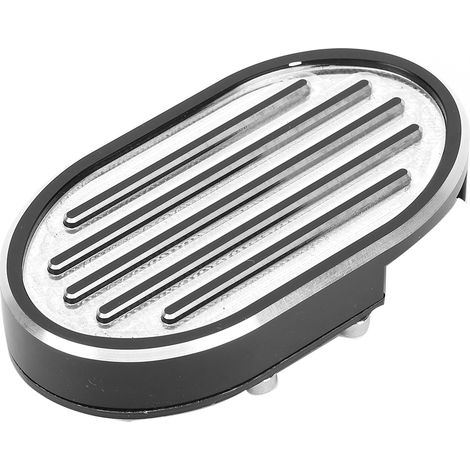 Plaquette de frein moto électroplaquée Style Stripe pour pédale de frein, accessoire compatible XL883 XL1200 (1/5)