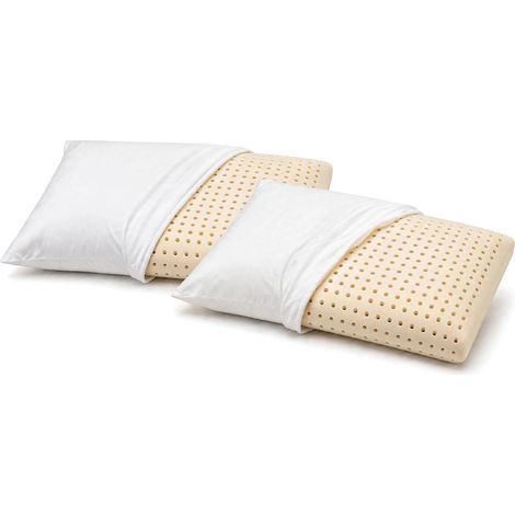 Set 2 Guanciale Memory Foam Forato Ergonomico 72x42 cm - H 13 cm  Sostegno Medio Dormidea Classico Air (1/5)