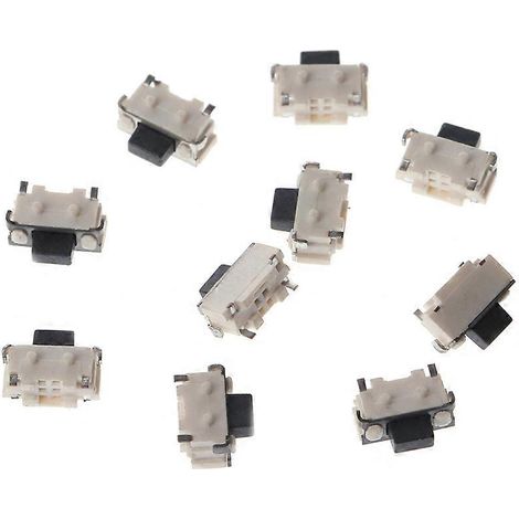 10 pièces/ensemble de commutateurs tactiles miniatures SMD à pression latérale (2x4x3,5 mm) (1/5)