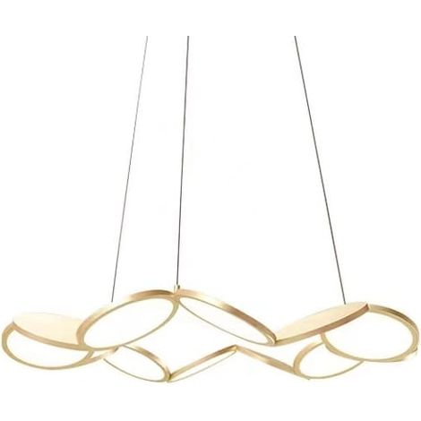 Betaspots - Lampadario moderno LED oro 81cm (1/3)
