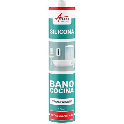 Silicona para ducha, bañera, lavabo - ARCASEALANT - 45 (1/5)