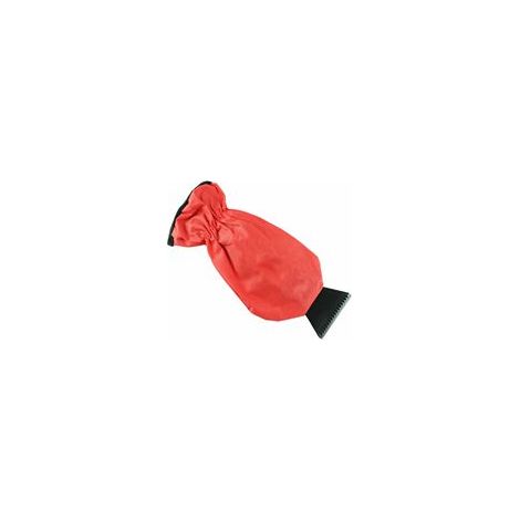 Stück Universal-Auto-Eiskratzerhandschuh, warmer, isolierter Handschuh mit Defroster für die Windschutzscheibe von PKW und LKW, tragbar, wasserdichtes 600D-Oxford-Gewebe, rot
