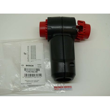 Repuesto original BOSCH F016F05240 Rotador universal para HedgePole 18 y UniversalChain Pole 18