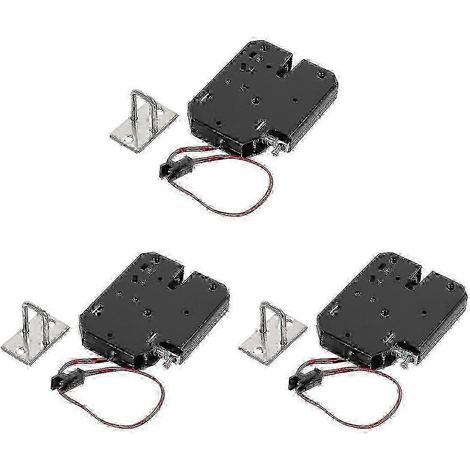 Serrure électrique pour portail, conception à sécurité positive (fail-safe), 12 V, force de retenue de 150 kg (330 lb) (1/5)