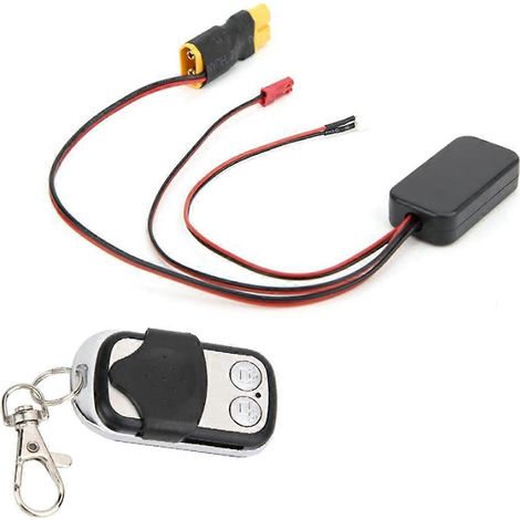 Télécommande sans fil pour treuil de voiture, compatible avec les kits de treuil D90, SCX10 et TRX4 90046. (1/5)
