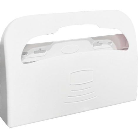 Distributeur de Papier Toilette Support Moderne et Minimaliste sans Perçage Mural en Abs Blanc, Solution Sanitaire Portable pour Toilettes Publiques Domicile (1/5)