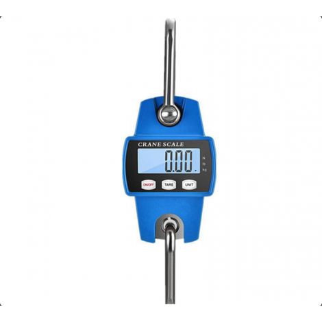 300 kg Balance de grue numérique, balance électronique suspendue , balance suspendue industrielle avec capteur précis, mini balance LCD portable avec crochet pour usine de ferme de chasse (1/5)