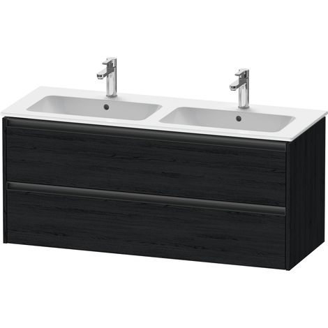 Duravit Ketho.2 bâti-support lavabo suspendu, 2 tiroirs, (1/2)