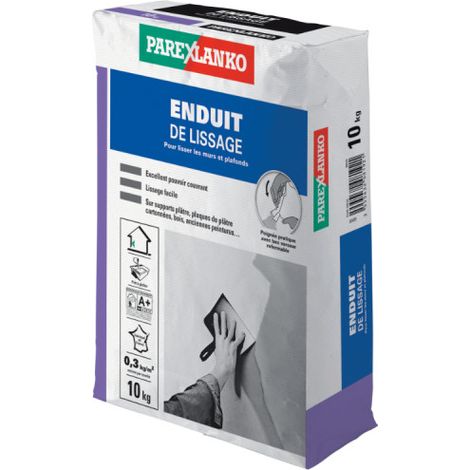 Enduit de lissage PAREXLANKO - 10kg - 03249