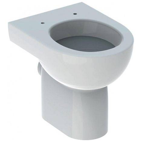 Geberit Renova Nr.1 WC à chasse d'eau plate, 6l, en îlot,