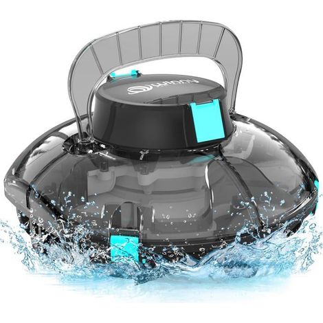Robot de Nettoyage Piscine - Autonomie 75 Min - Double Filtration - Pour Piscines Hors-Sol jusqu’à 60 m²