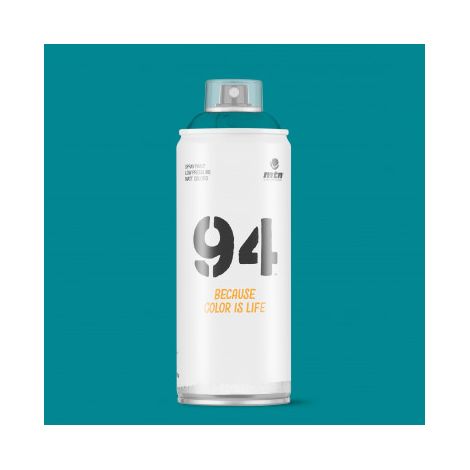 -CAHERSA- Pintura en Spray MTN Hardcore 400 ml 94 TURQUESA RV-5018 400ML