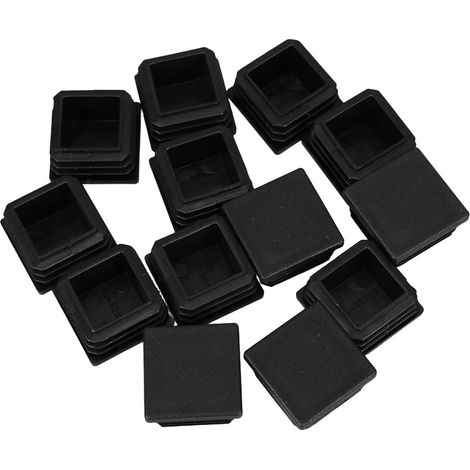 12 Pieces Protection Furniture Steel 32x32mm Inserts Plastic Pieces (1/5)