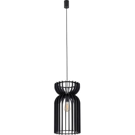 Suspension Nowodvorski KYMI bois-noir réglable Ø26 E27 60W (1/5)