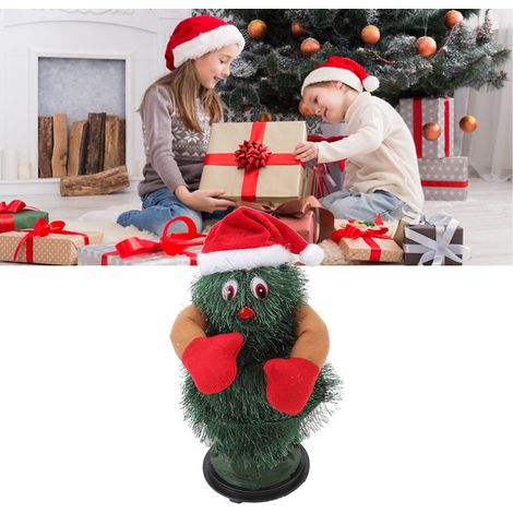 Sapin de Noël musical et rotatif en plastique, jouet électrique pour la décoration de la fête des enfants (1/5)