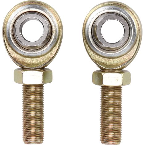 Embouts de tige, Joint Heim 1/2 pouces x 1/2-20 LH, filetage mâle universel pour voitures, vtt, navires, motos, 2 pièces