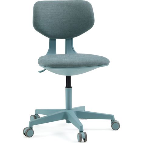 Kinderschreibtischstuhl / Kinderstuhl Kid Colore Stoff blau hjh OFFICE