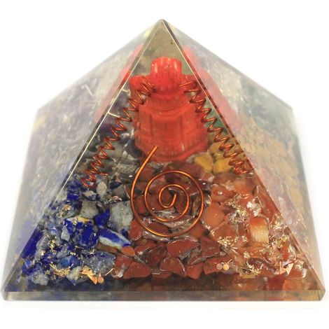 Pyramide Orgonite Grande 70mm - Ganesh- Vendu par 1 (1/2)