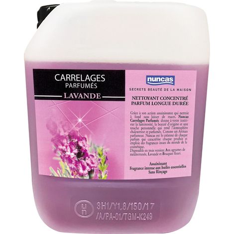 Limpiador de Azulejos con Aroma a Lavanda 5l - Nuncas