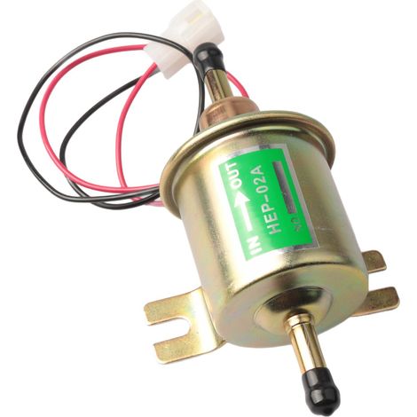 Pompe à essence électrique universelle d'essence diesel 24V HEP-02A HEP02A à basse pression Pompe à carburant électrique universelle 12 V pour Most Car Carburetor Motorcycle-DELKEVIC (1/4)