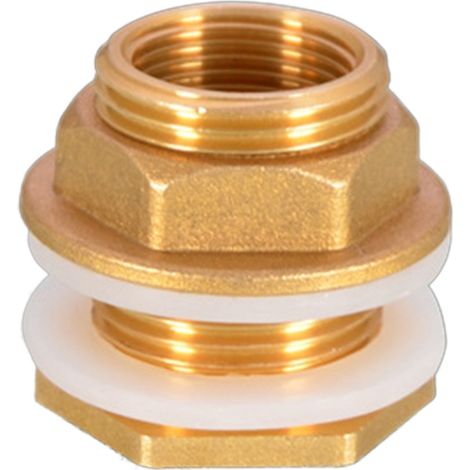 Raccord de réservoir d'eau en cuivre 1/2" 3/4" 1" mâle femelle, raccord de plomberie pivotant, adaptateur pour tuyau d'arrosage
