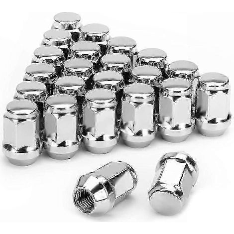 24 écrous coniques à bride fermée 12 x 1,5, compatibles avec les modèles Cruiser 2007-2022 et Sequoia S 2001-2007 (1/5)