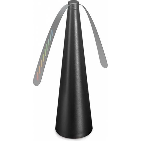 Anti-mouches - Ventilateur anti-mouches portable - Anti-moustiques - Ventilateur de table (1 pièce, noir) (1/5)