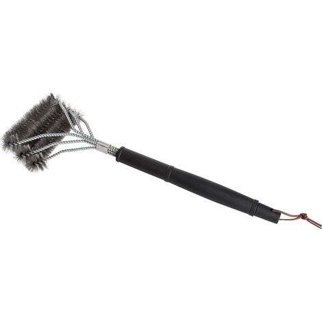 Allgrill BBQ Grillbürste mit Edelstahlborsten 43 cm quer Grillreinigung