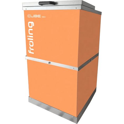 Fröling Pellets Vorratsbehälter CUBE330 Fassungsvermögen 330 kg B690xT690xH1230mm, 13980