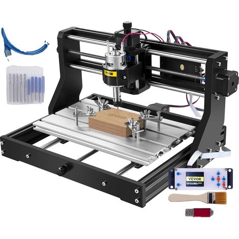 Machine de gravure, contrôle 3 axes, capacités de routeur CNC, 3018 PRO de base (1/2)