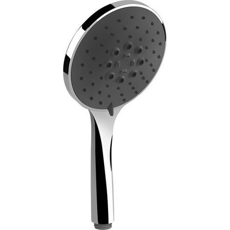 Gessi Origini teleducha antical, con inserto negro, 3 chorros,
