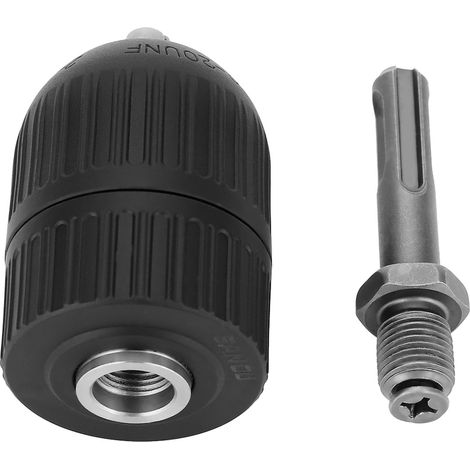Schnellspann-Bohrfutteradapter aus Kunststoff mit einer Kapazität von 2 bis 13 mm und SDS-Adapterzubehör (1/5)
