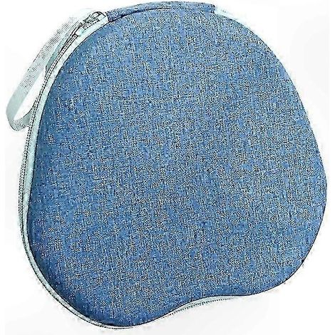 Pochette de rangement pour écouteurs en EVA antichoc, motif dessin animé, bleue. (1/4)