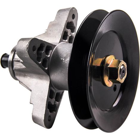 Spindle 5 3/8 " OD of Pulley Mower Mandrel Spindle Assembly for Cub Cadet MTD (1/5)