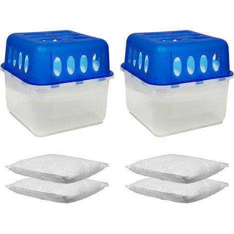 2 Stück Raumentfeuchter / Luftentfeuchter inkl Nachfüllpack-760000020-2-versandfrei (1/4)