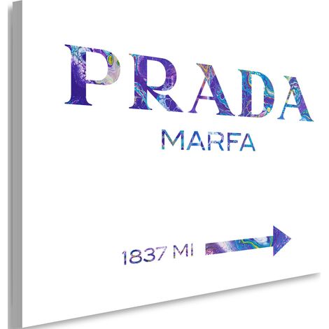 Tableau sur toile Mode Prada Marfa 100x70 (1/5)