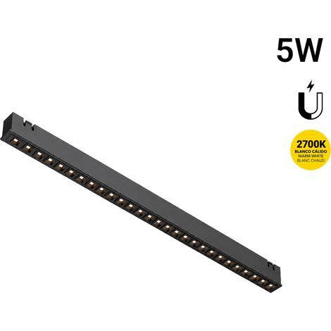 Luminaria Lineal Para Carril Magnético - 5W - 24º - 5mm - (1/5)