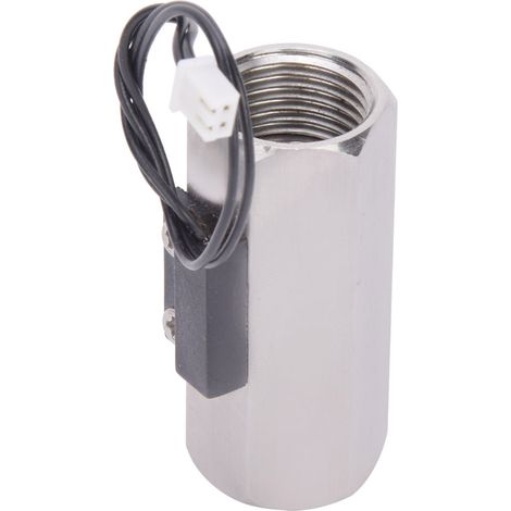 Capteur de débit d'eau haute précision en acier inoxydable 304 FS-01 G1/2" à double filetage femelle (1/5)