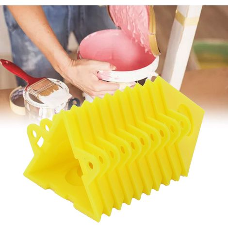 Lot de 10 supports de peinture triangulaires surélevés pour accessoires de travail du bois (1/5)