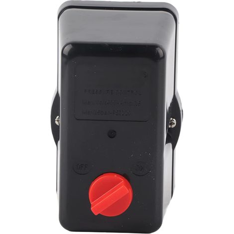 Pressostat de Compresseur d'Air FB-18, Contrôleur de Pression Triphasé 380V, 8KG, Vertical Monotrou, Fer/Cuivre/Plastique, Noir, 16A (1/5)