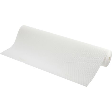1 Rouleau de 48 cm x 200 cm - Antidérapant - Tapis de tiroir - Tapis de Placard de Cuisine - Tapis antidérapant à Picots - en Plastique - Tapis de réfrigérateur (1/5)