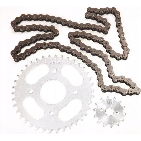 Kit de piñones y cadena de transmisión para fresadora Romet WS 50