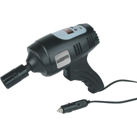 Brüder Mannesmann Llave de Impacto para Coches 12 V Negra Potente
