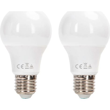 Ampoule aigostar a60 led 8w 3000k 2 pièces