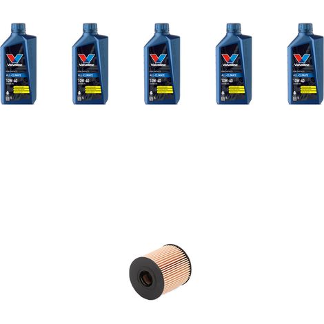 Kit filtro olio e 5L compatibile con Citroen C4 2.0 16v automatic 103kw dal 2004 al 2010 (1/3)
